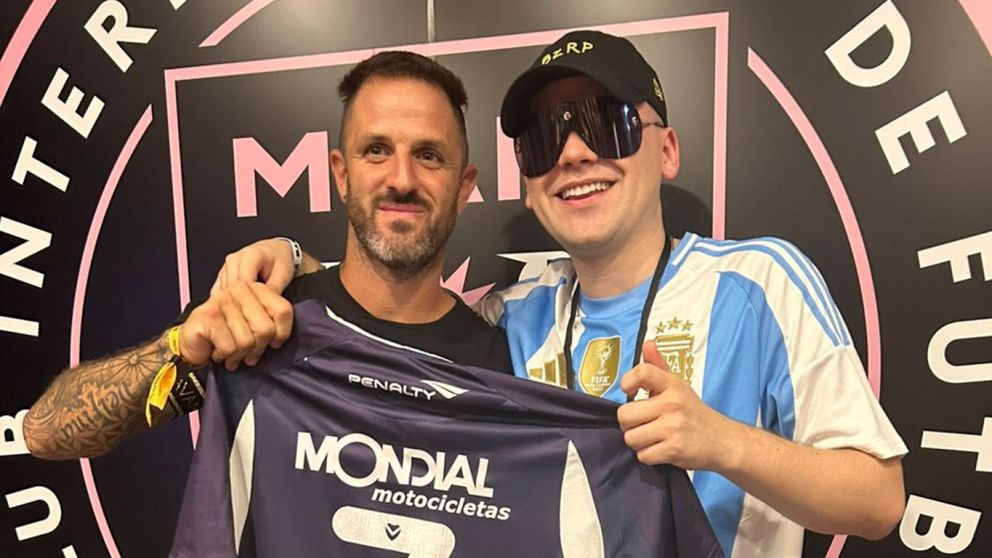 Bizarrap y el Burrito Martínez juntos en Miami tras ver a Messi en la MLS