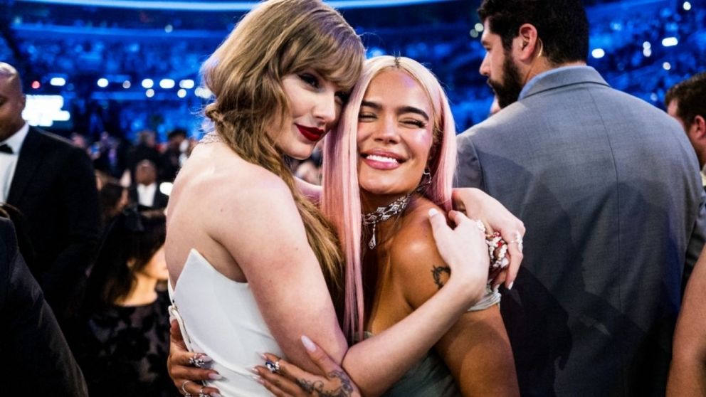 VIDEO: Karol G hizo bailar a Taylor Swift en los MTV VMAs 2024 y los fans enloquecieron