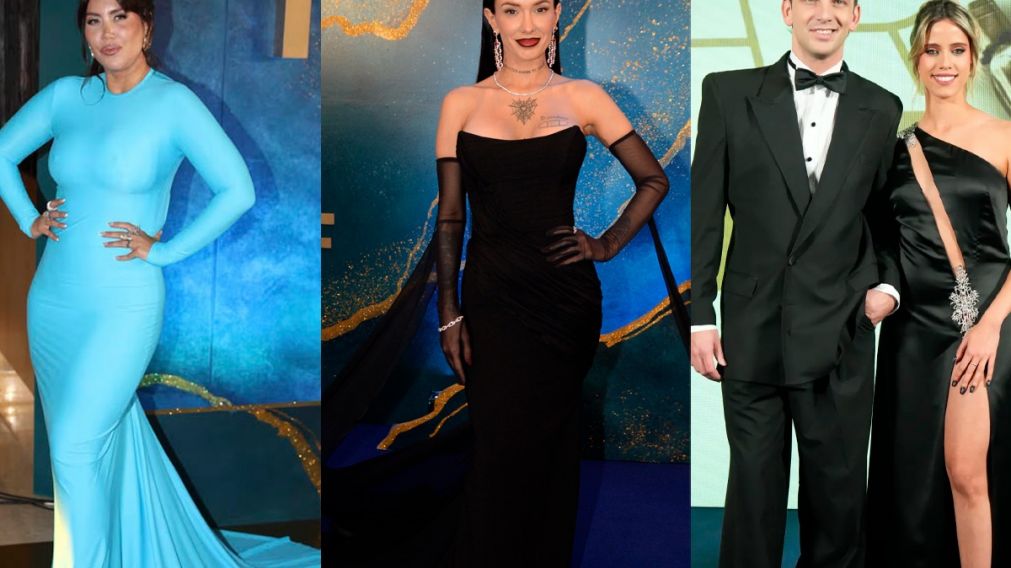 Abel Pintos, La Joaqui, Bauti Mascia y Wanda Nara deslumbran en la alfombra azul de los Premios Martín Fierro 2024