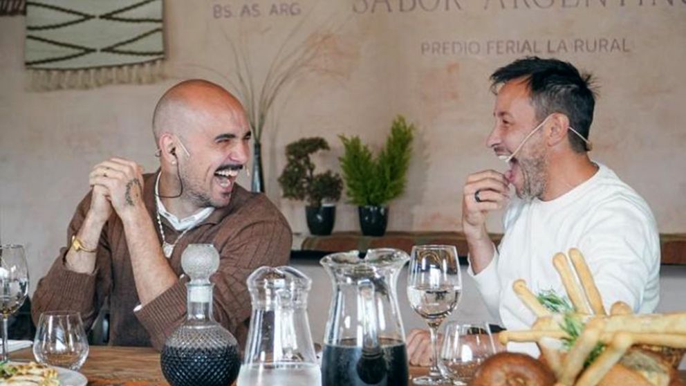 El chiste de Abel Pintos a Luciano Pereyra que estalló risas en "La Peña de Morfi"