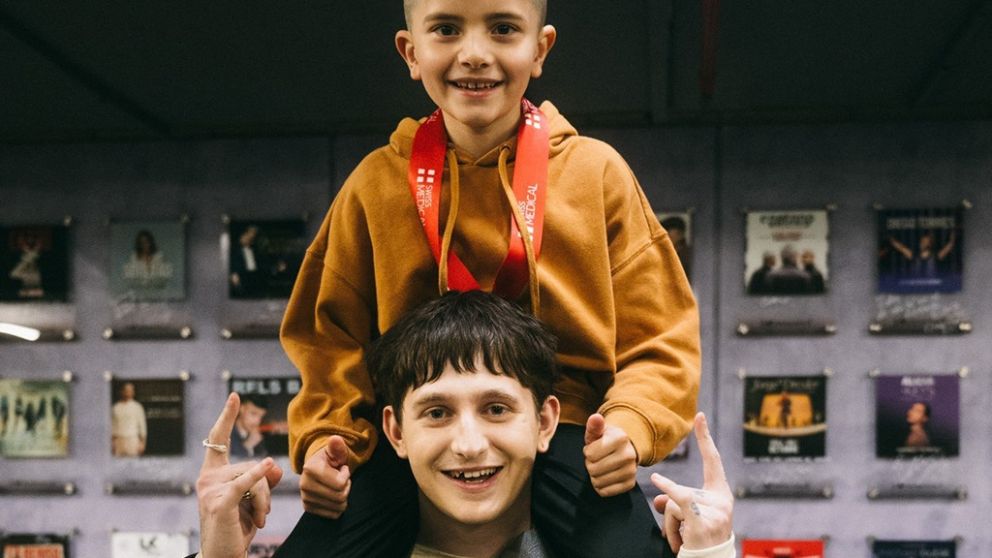 Dillom le cumplió el sueño a Keko, su fan de 9 años