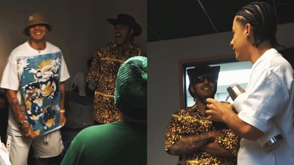 Duki, Trueno y Feid juntos, ¿se viene una colaboración?