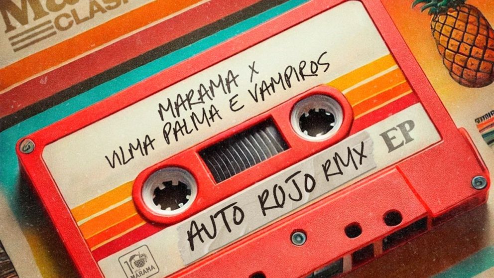 Marama presenta Auto Rojo Remix junto a Vilma Palma e Vampiros