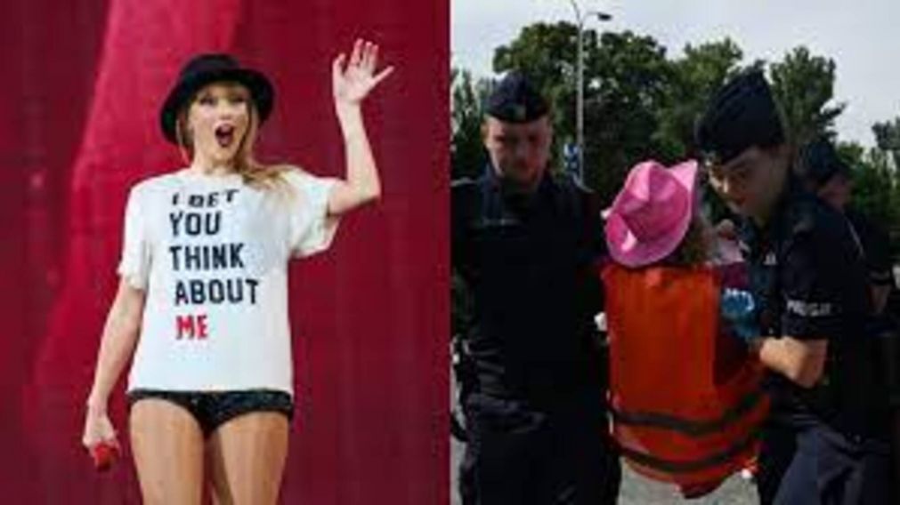El mal momento de Taylor Swift en Polonia: activistas climáticos quisieron impedirle que llegue al estadio para realizar su show