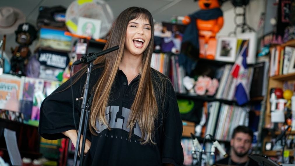 Nathy Peluso estrenó sesión de Tiny Desk al ritmo de Grasa