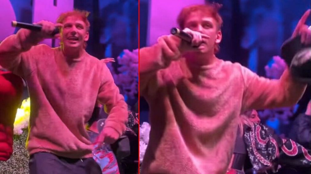 Así fue la primera presentación de Bautista como músico post Gran Hermano