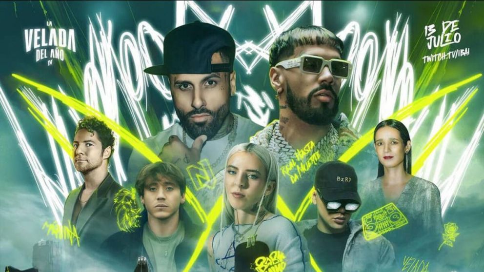 Se viene la Velada del Año de Ibai Llanos: Bizarrap y todos los artistas que participarán