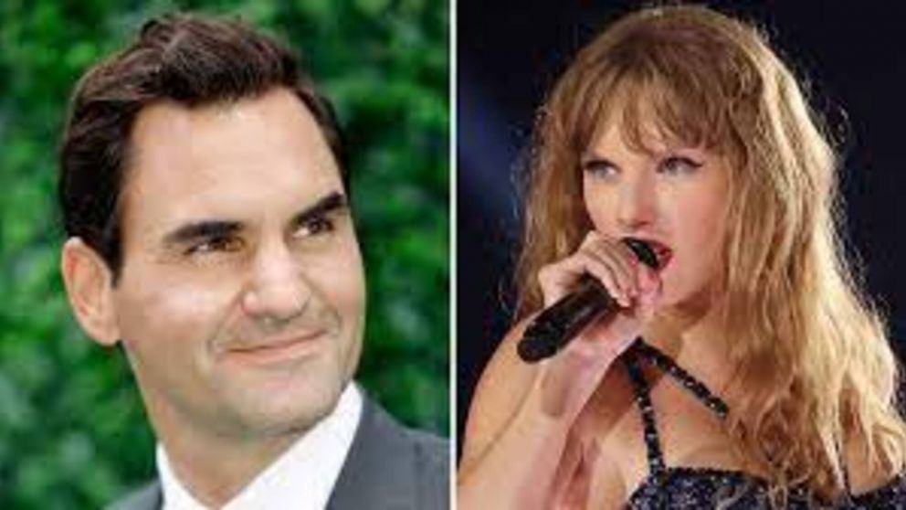 "En mi era swiftie": la foto de Roger Federer con Taylor Swift