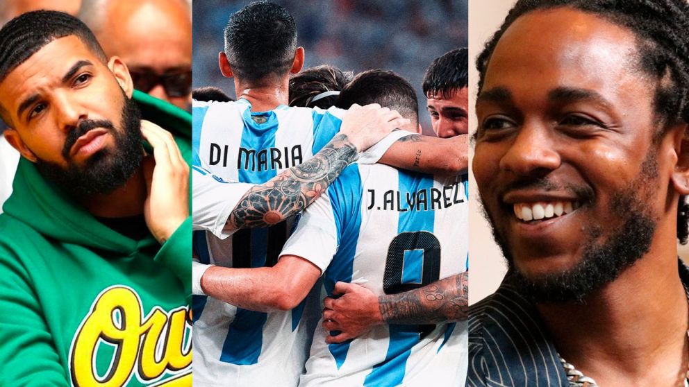 Argentina tomó la posta tras la apuesta de Drake y celebró el triunfo ante Canadá con una canción de Kendrick