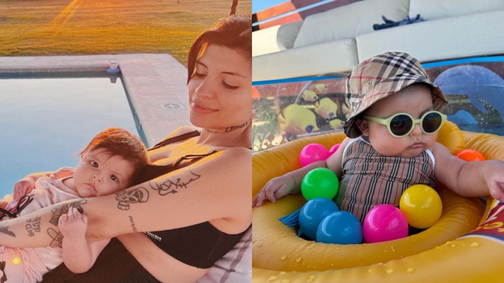 La tierna foto de Inti, la hija de Cazzu y Christian Nodal