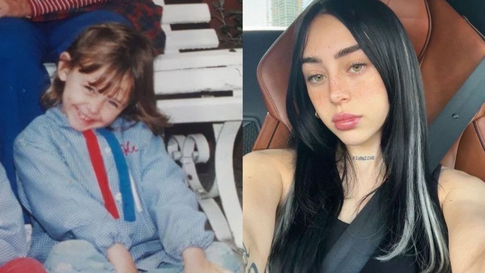 Las tiernas fotos de la infancia de Nicki Nicole que se volvieron virales en las redes sociales