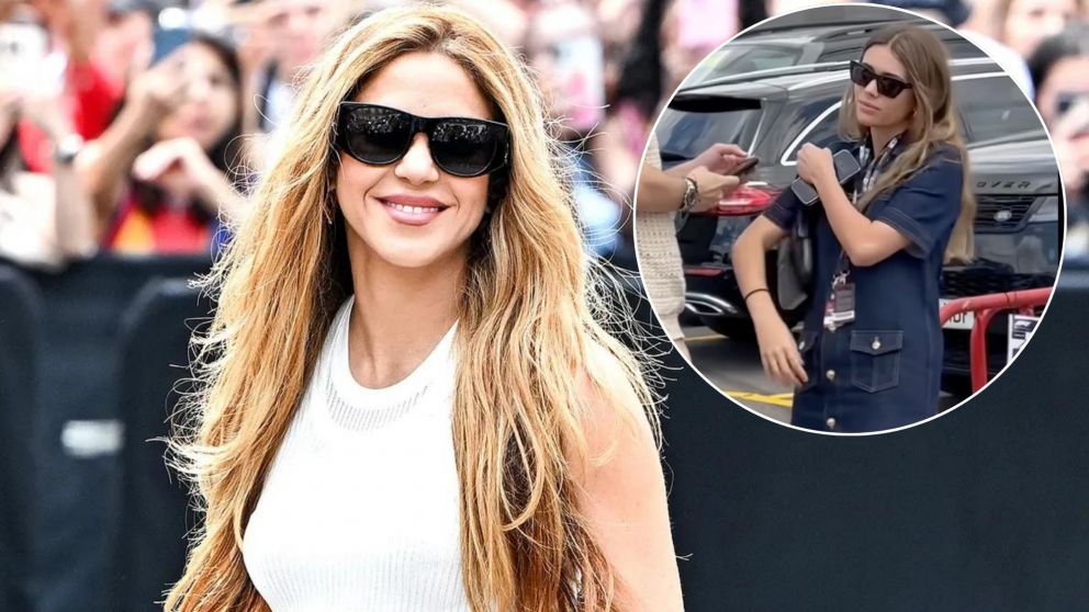¿Fue coincidencia? Clara Chía fue duramente criticada en redes por llevar un look similar a Shakira en una aparición pública.