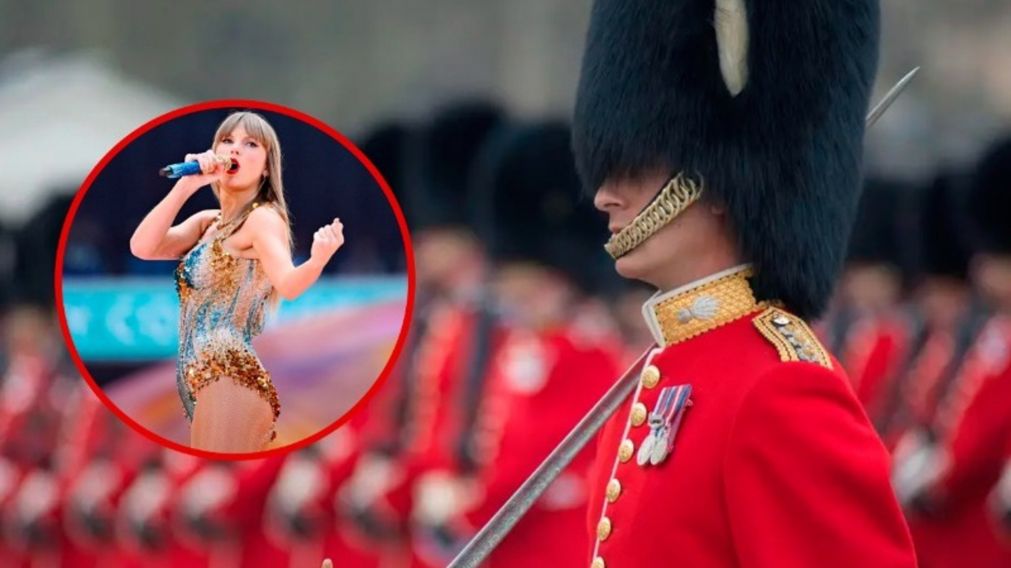 La Guardia Real inglesa interpretó una canción de Taylor Swift