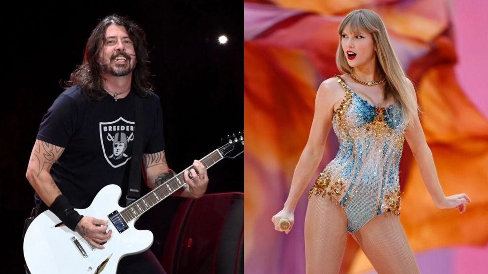 Guerra de titanes: Dave Grohl apuntó contra el Eras Tour y Taylor Swift se defendió.