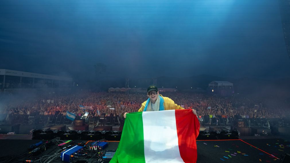 Bizarrap se presentó por primera vez en Italia