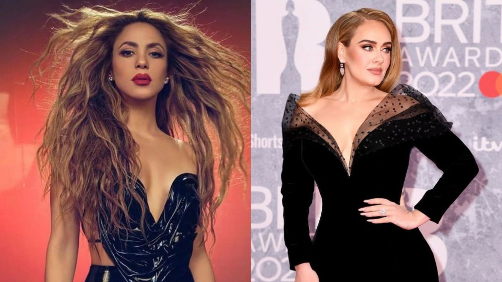 ¿Colaboración en puerta? Shakira confesó la amistad que mantiene con Adele.