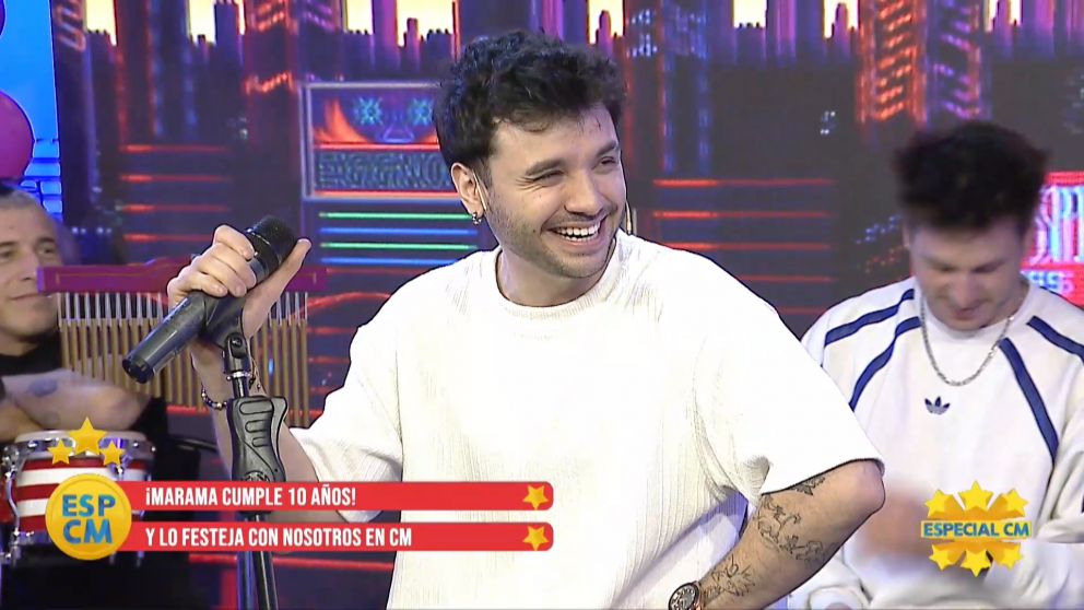 Marama celebra sus 10 años con la música en CM Xpress, el canal que los vio debutar en Argentina