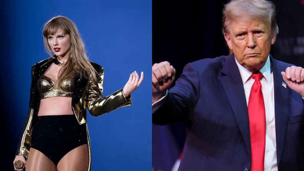 Trump suma nuevas críticas a Taylor Swift: "Me sorprende que una estrella del country pueda tener éxito siendo progresista"