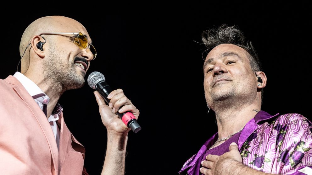 Tan Biónica y Abel Pintos lanzan Obsesionario En La Mayor en vivo