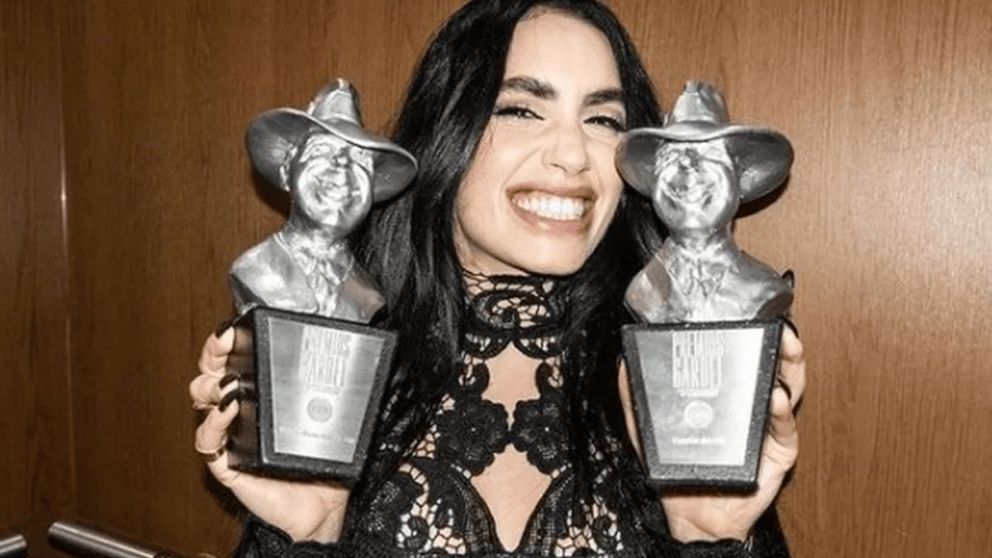 La alegría de Lali Espósito después de ganar tres premios Gardel