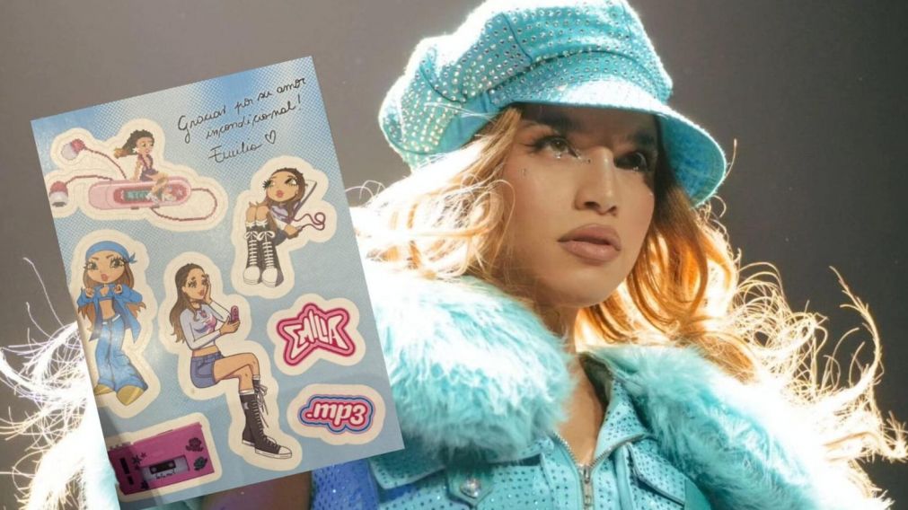 Volvió Emilia Mernes: el regalo con el que sorprendió a sus fans