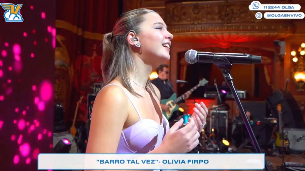 El sueño de la piba: con solo 16 años emocionó a todos cantando Barro Tal Vez.