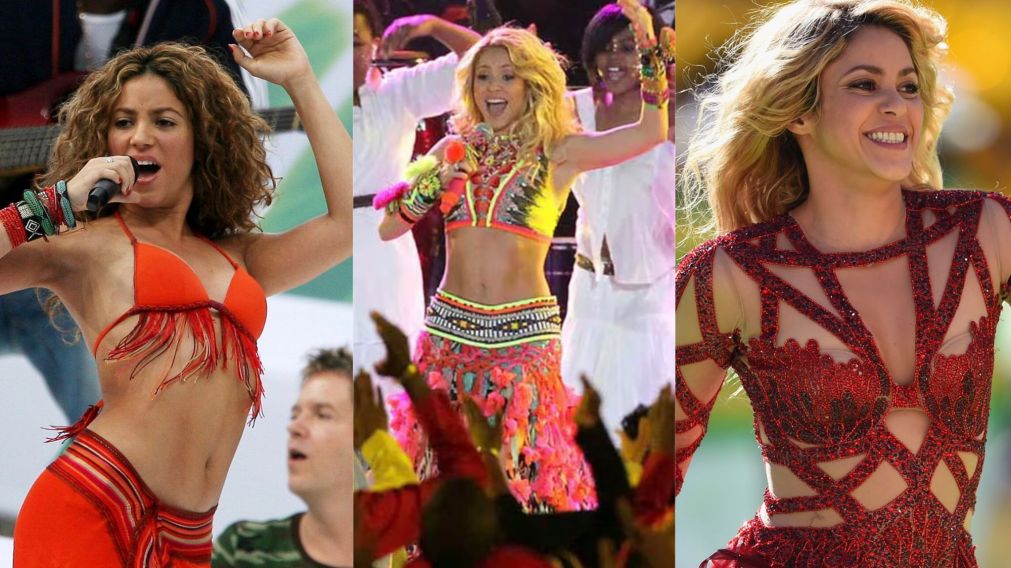 Todas las veces que Shakira le puso voz a canciones de eventos deportivos.