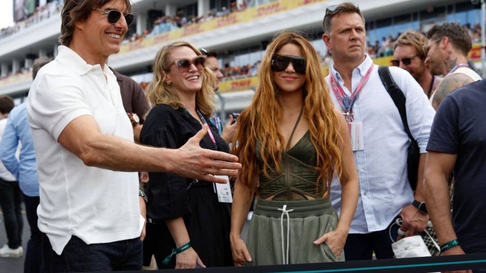 Shakira respondi� al piropo de Tom Cruise sobre sus caderas