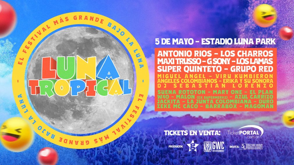 Maxi Trusso, G Sony y los clásicos de la cumbia noventosa en el Luna Park: cómo conseguir entradas