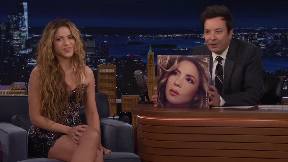 Shakira visitó a Jimmy Fallon y habló sobre la relación con su ex marido Gerard Piqué