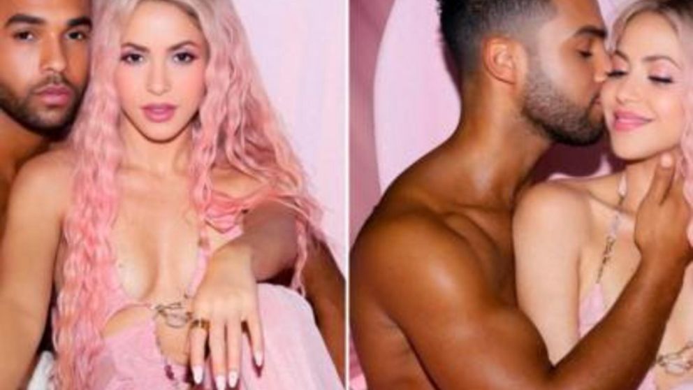 Shakira y Lucien Laviscount encendieron las redes sociales con sensuales fotos