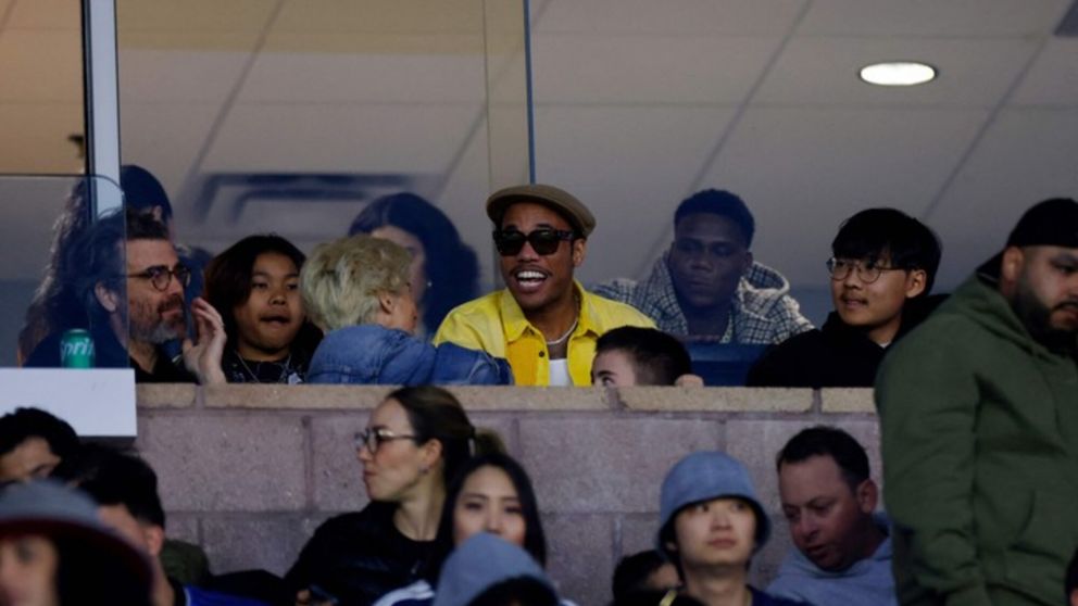 El rapero Anderson Paak y otros famosos fueron a ver al LA Galaxy contra el Inter de Miami de Lionel Messi
