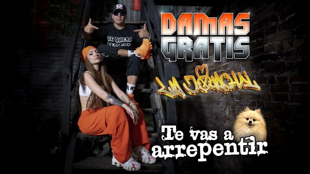 "Te vas a arrepentir", el nuevo adelanto del próximo álbum de Damas Gratis junto a La Joaqui