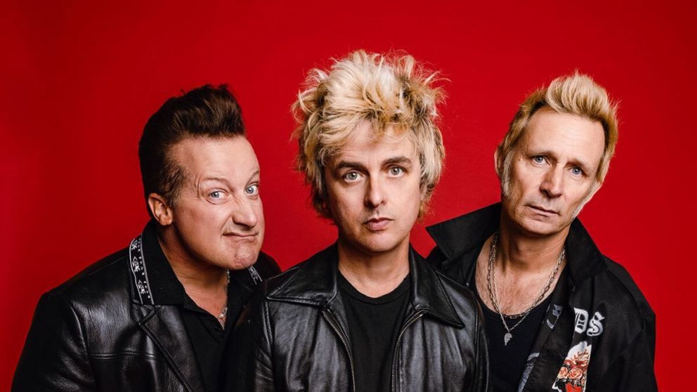 Billie Joe Armstrong, Mike Dirnt y Tré Cool.