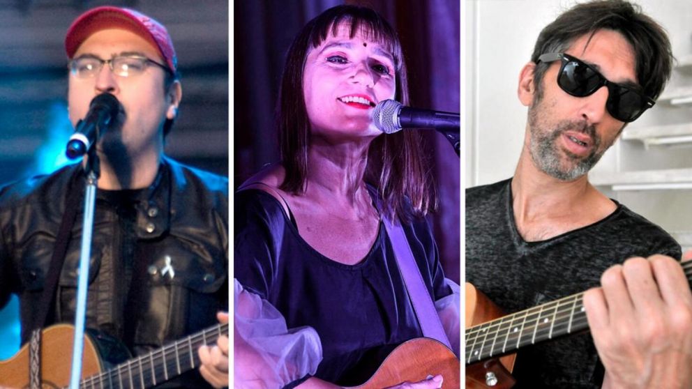 Leo Garc�a, Hilda Lizarazu y Diego Frenkel.