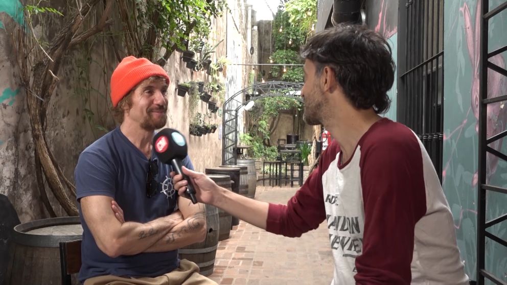 Macaco con Walle, en entrevista para CM Xpress