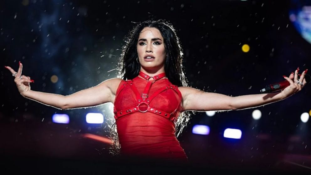 Lali en su gira.