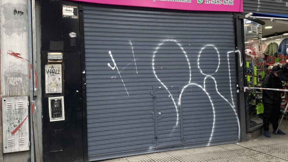 El lugar del ataque.