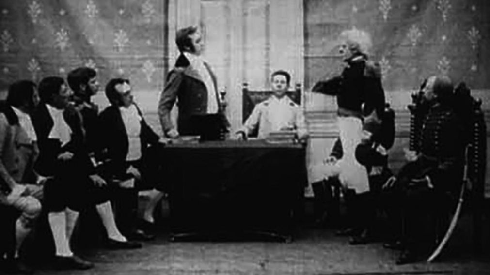 Fragmento de la pel�cula "Revoluci�n de Mayo" (Captura).