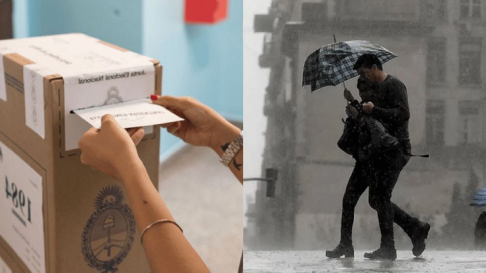 ¿Llueve el domingo? Así estará el clima en CABA durante las elecciones.