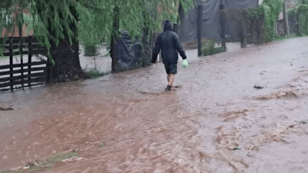 Alerta máxima por lluvias.