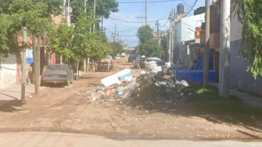Acá, en este vecindario, se produjeron los asesinatos a disparos.