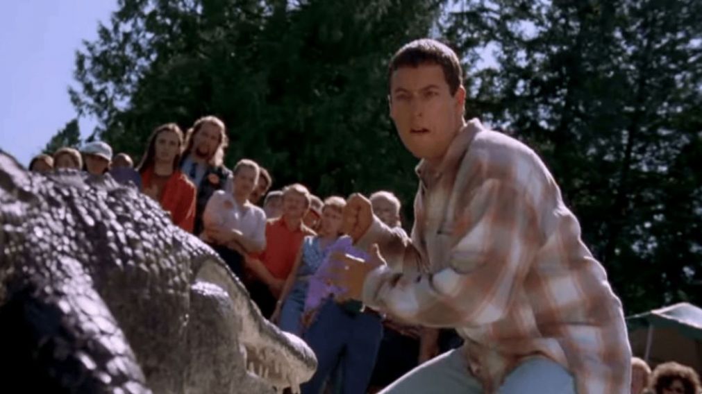Murió Morris, el caimán de la película que catapultó a la fama a Adam Sandler.