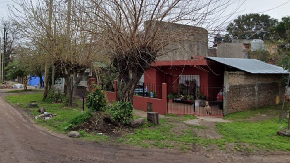 La casa en la que ocurrió el brutal ataque (Google Maps).