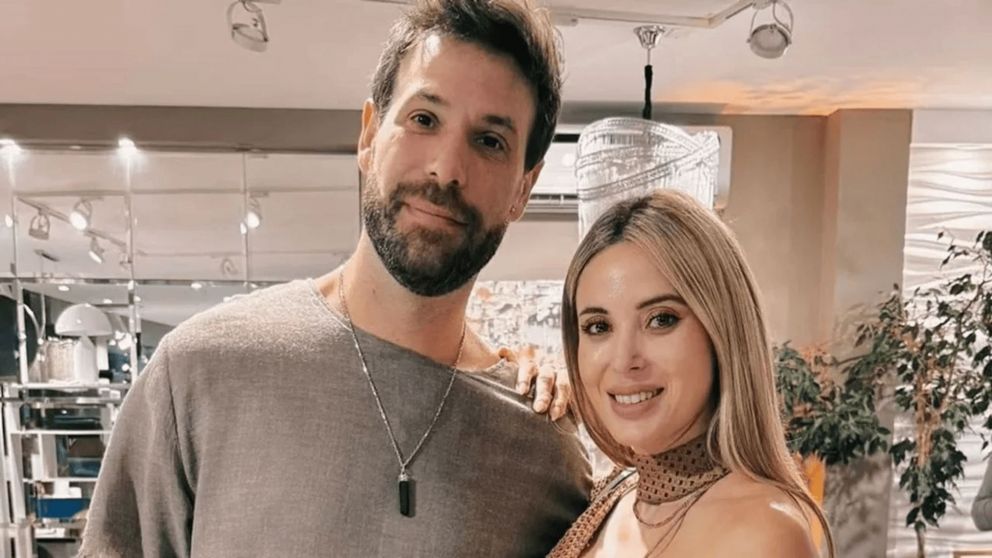 Jesica Cirio junto a su ex pareja, El�as Piccirillo.