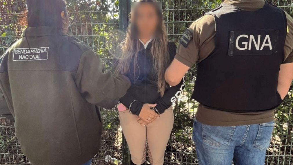 Tenía prisión domiciliaria y la detuvieron a 700 kilómetros de su casa.