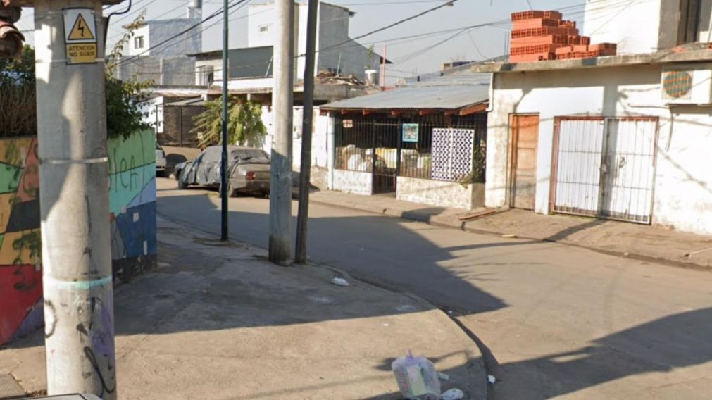 Acá, en este vecindario, se produjo el homicidio de la víctima.