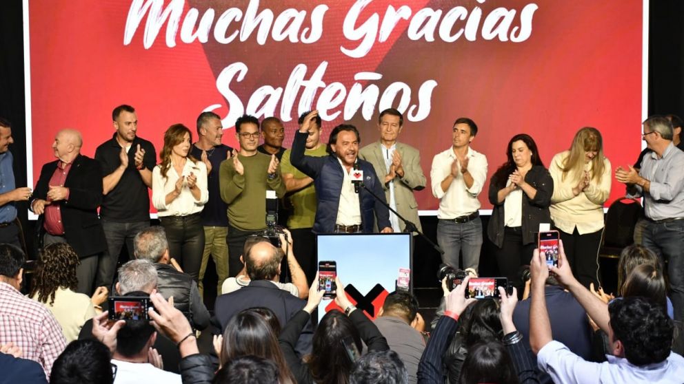 Gustavo Sáenz resaltó la contundente victoria del oficialismo en Salta.