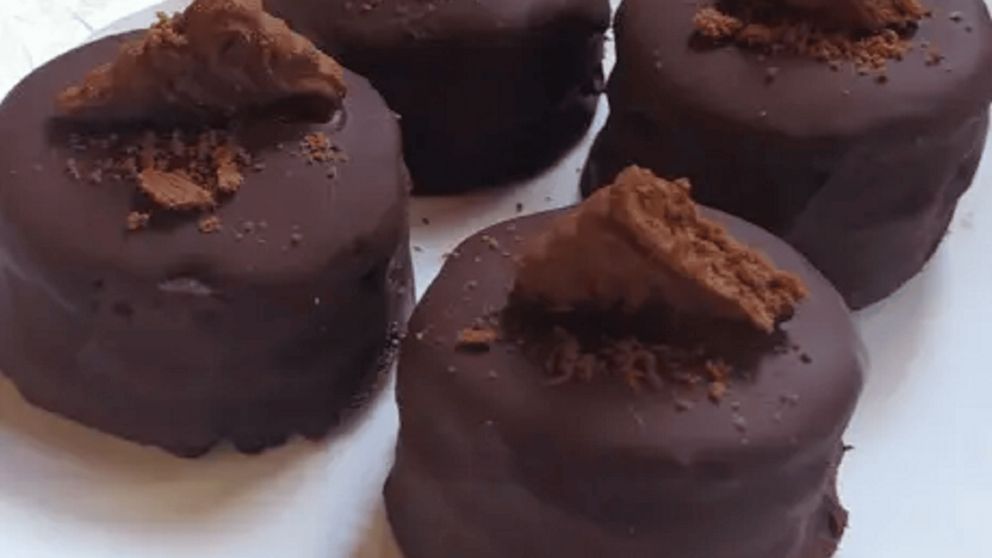 Una opci�n creativa: alfajores s�per sabrosos de chocotorta.