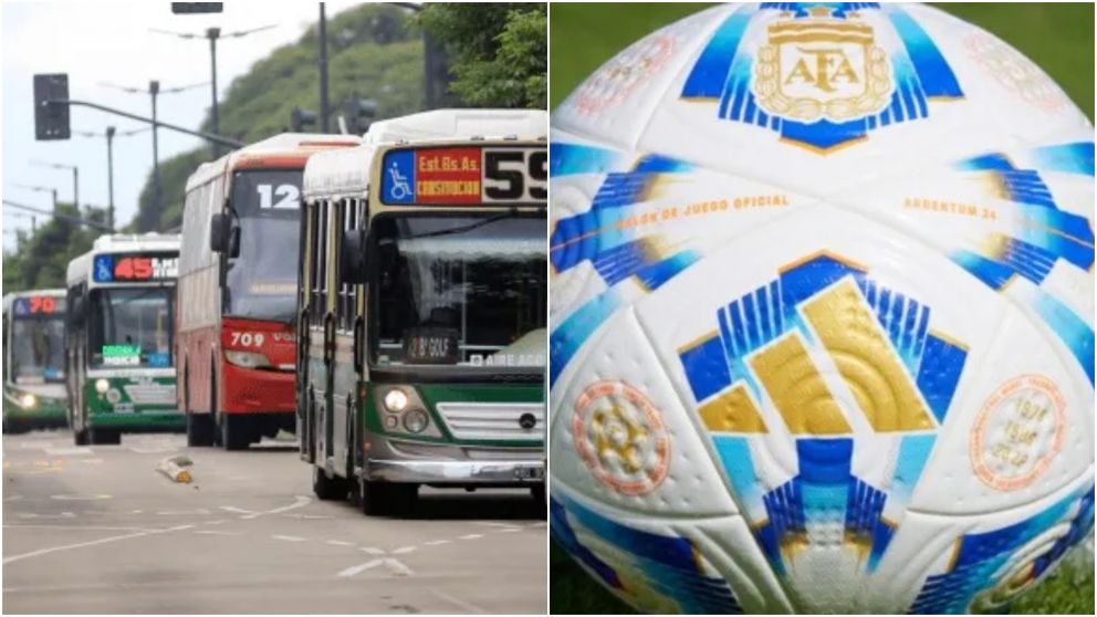 Incre�ble: la l�nea de colectivos que cambi� los colores de un club de Primera del f�tbol argentino